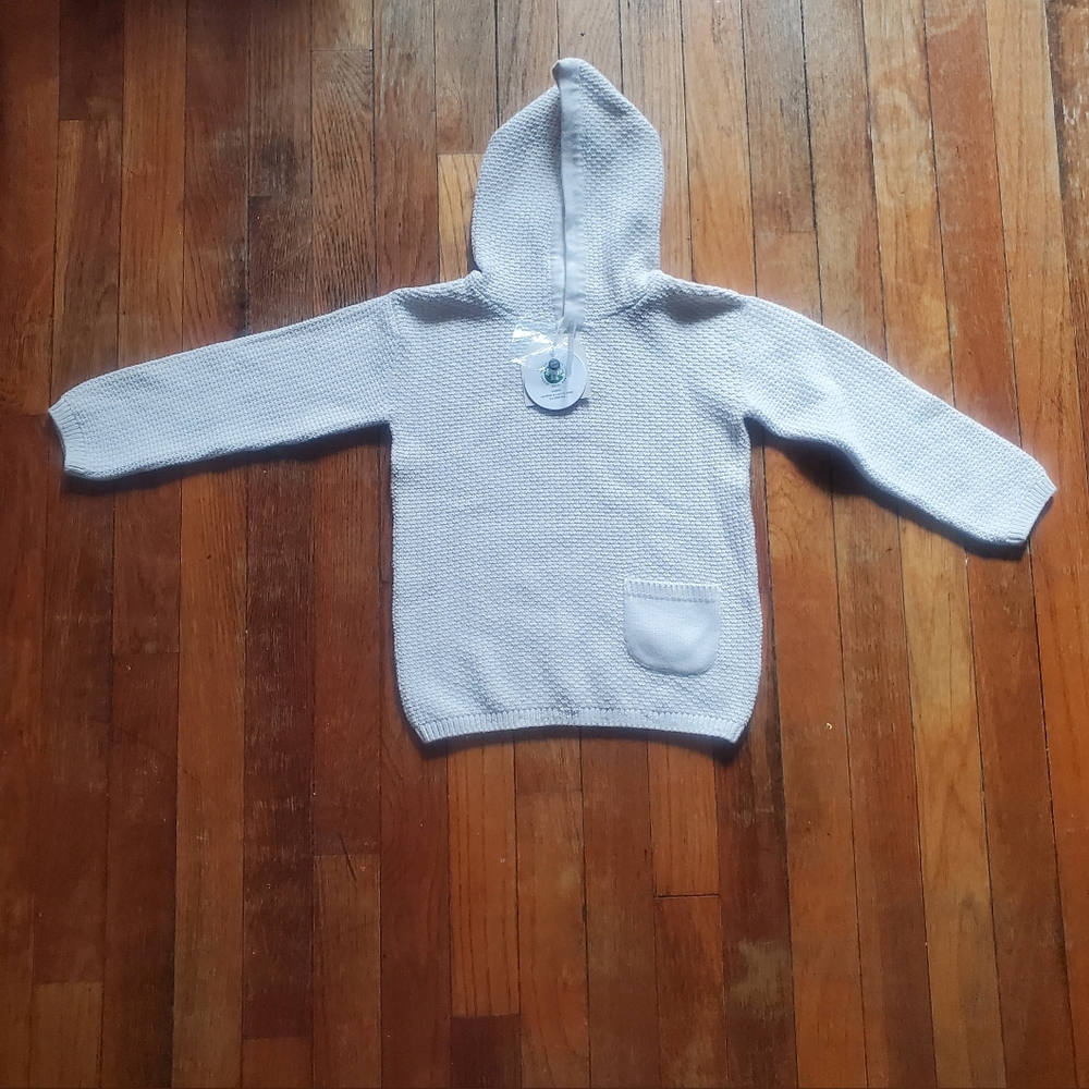 Organic cotton kids knitted sweater